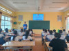 Đ/c Nguyễn Nhật Linh-Bí thư Đoàn xã, báo cáo viên tại Lớp cảm tình Đoàn